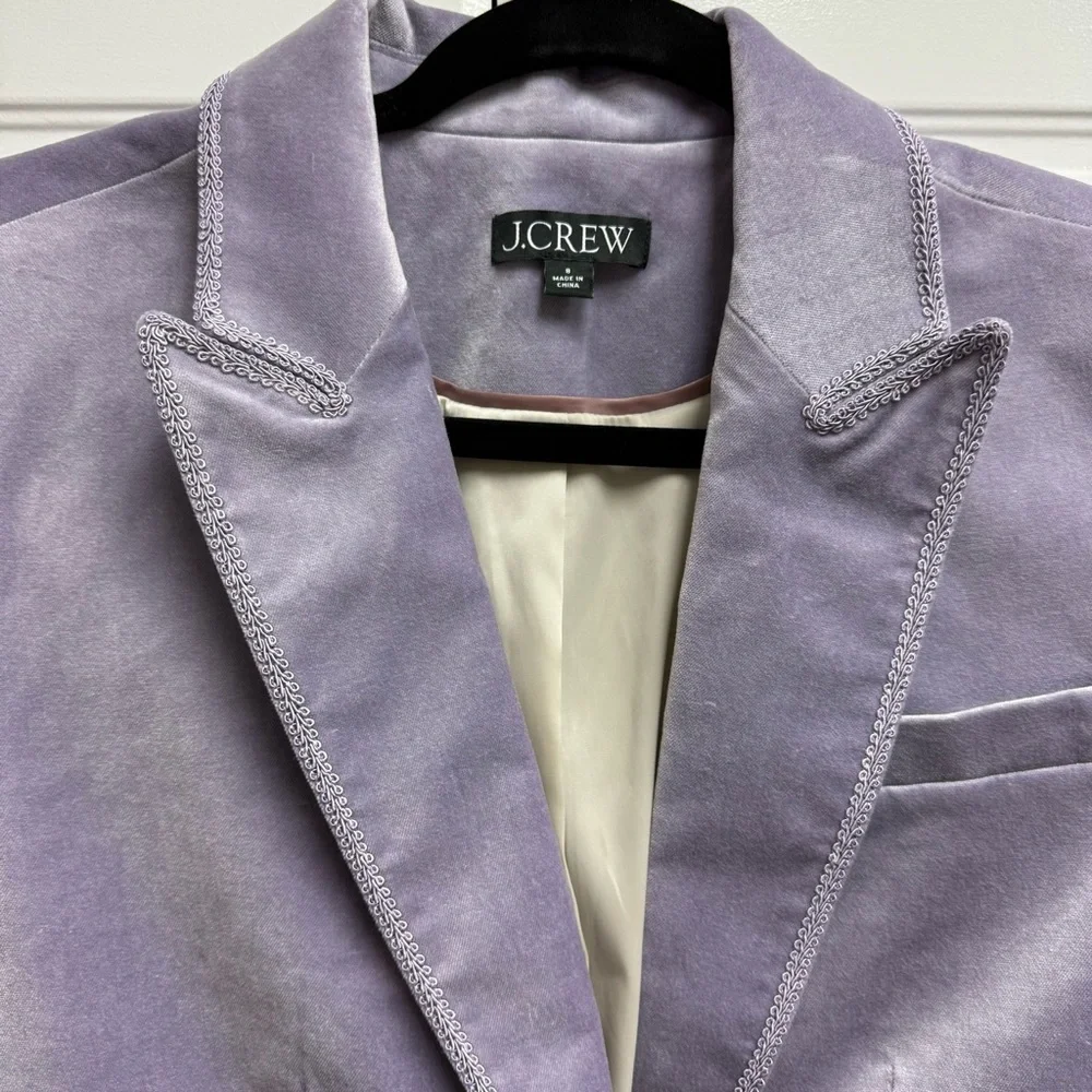 J. Crew Lavender Blazer - Picture 4 of 9